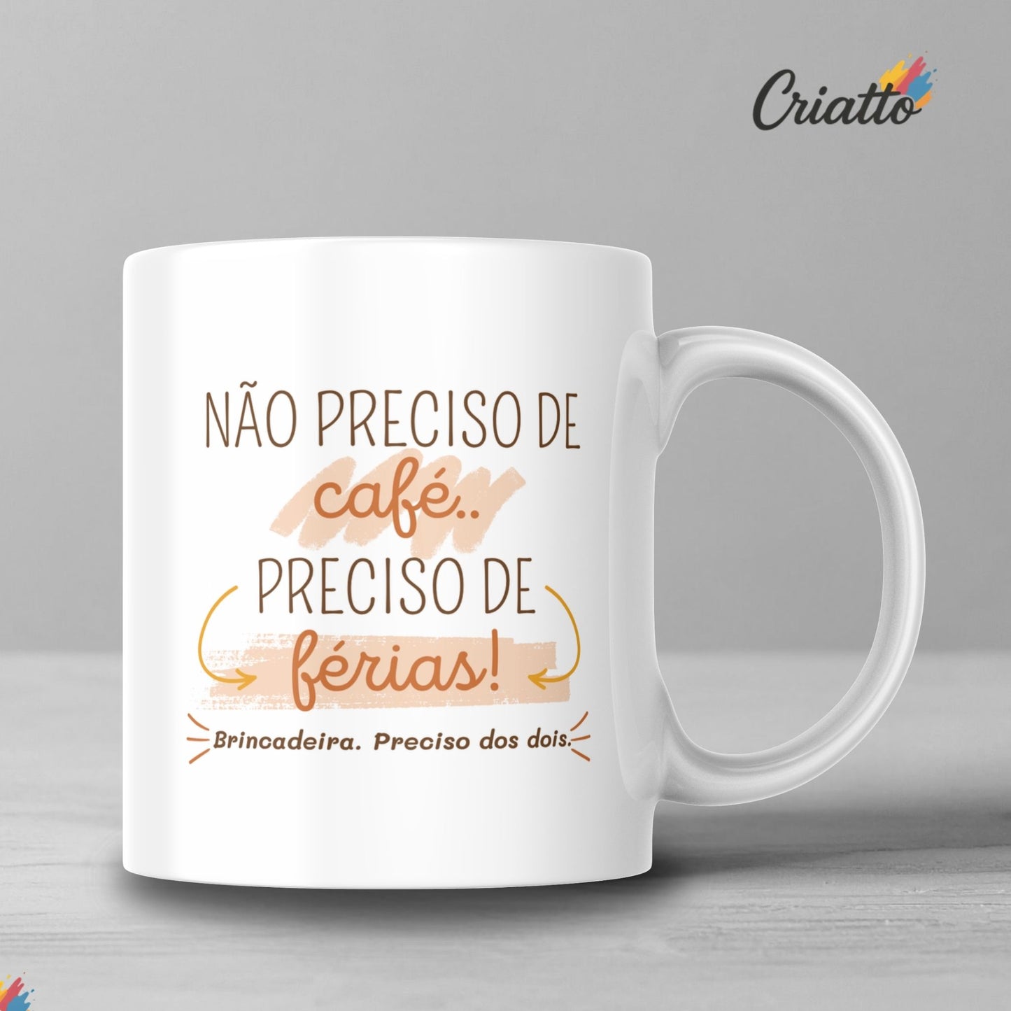 Caneca Dia dos Professores Criatto