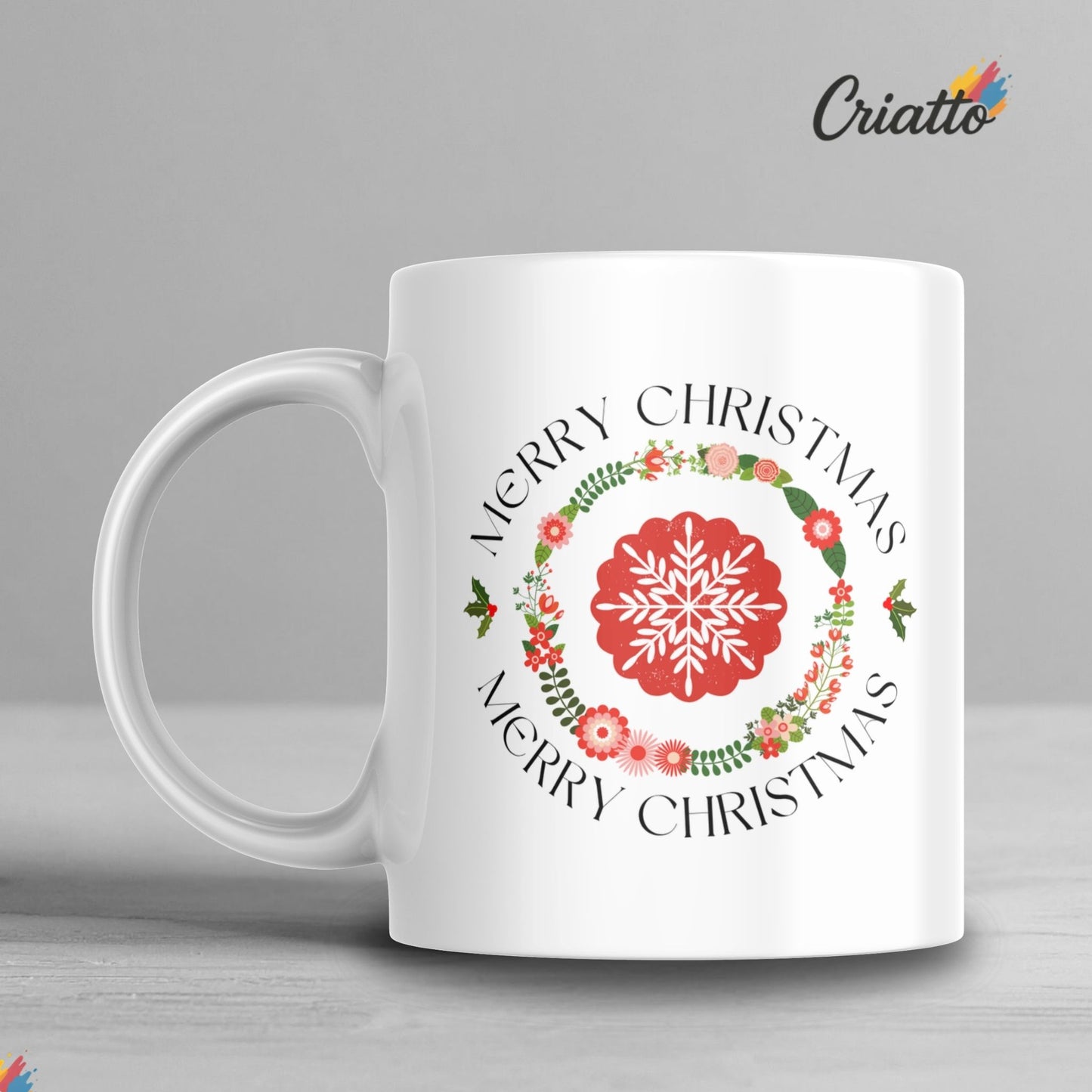 Caneca Merry Christmas Criatto